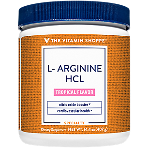 L-Arginine HCl - Free Form Amino Acid - Tropical Flavor (50 Servings)