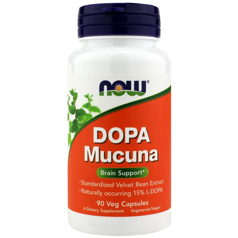 NOW Foods Dopa Mucuna 90 Veg Capsules