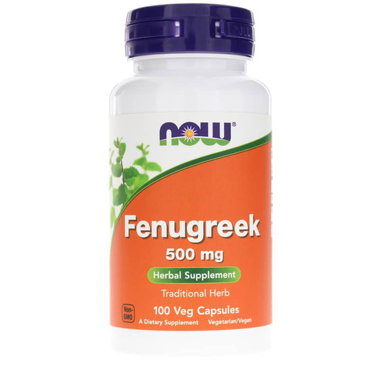 NOW Foods Fenugreek 500 Mg 100 Veg Capsules