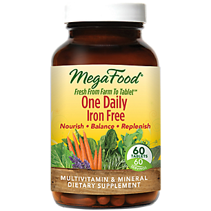 Once Daily Multivitamin - Iron Free (60 Tablets)