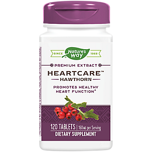 HeartCare Hawthorn Extract - Promotes Healthy Heart Function - 160 MG (120 Tablets)