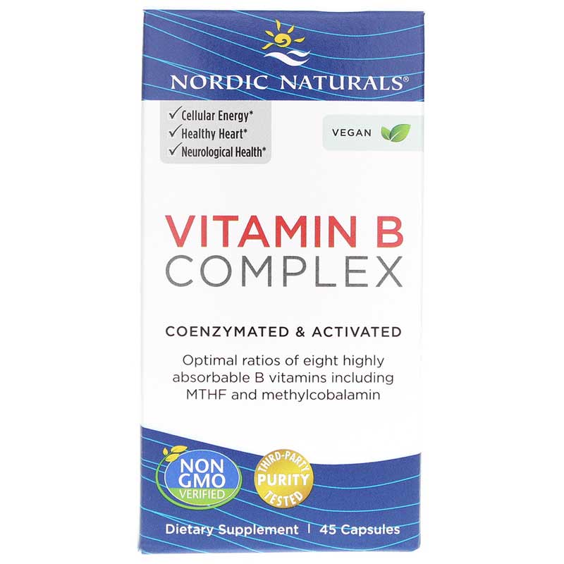 Nordic Naturals Vitamin B Complex 45 Capsules
