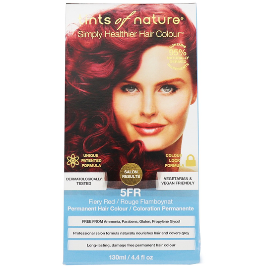 Tints Of Nature - Conditioning Permanent Hair Color 5FR Fiery Red - 4.4 fl. oz.