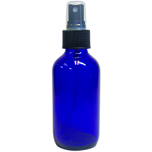 Glass Bottle with Spray Top (4 Ounces)