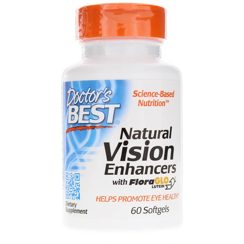 Doctors Best Natural Vision Enhancers 60 Softgels
