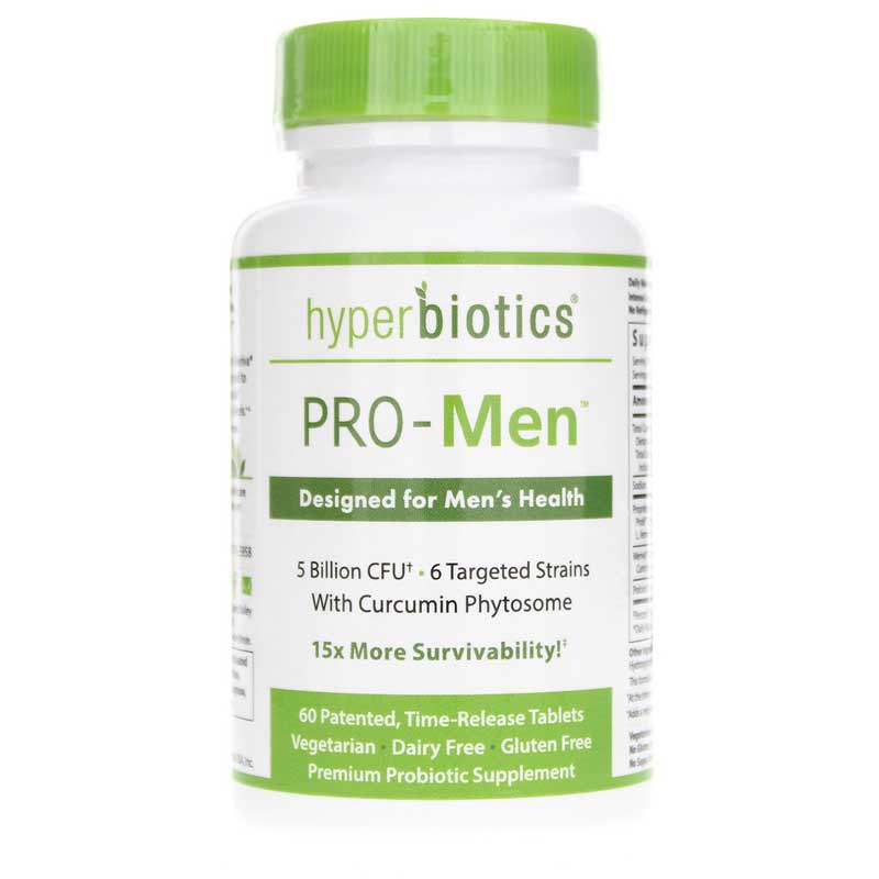 Hyperbiotics PRO-Men 5 Billion CFU 60 Tablets