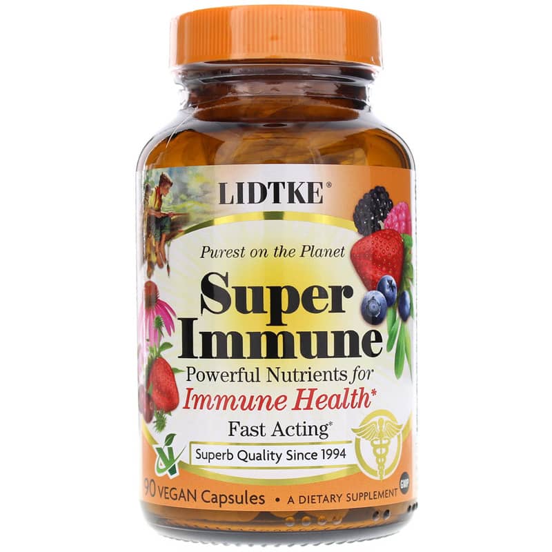 Lidtke Super Immune 10 90 Vegan Capsules