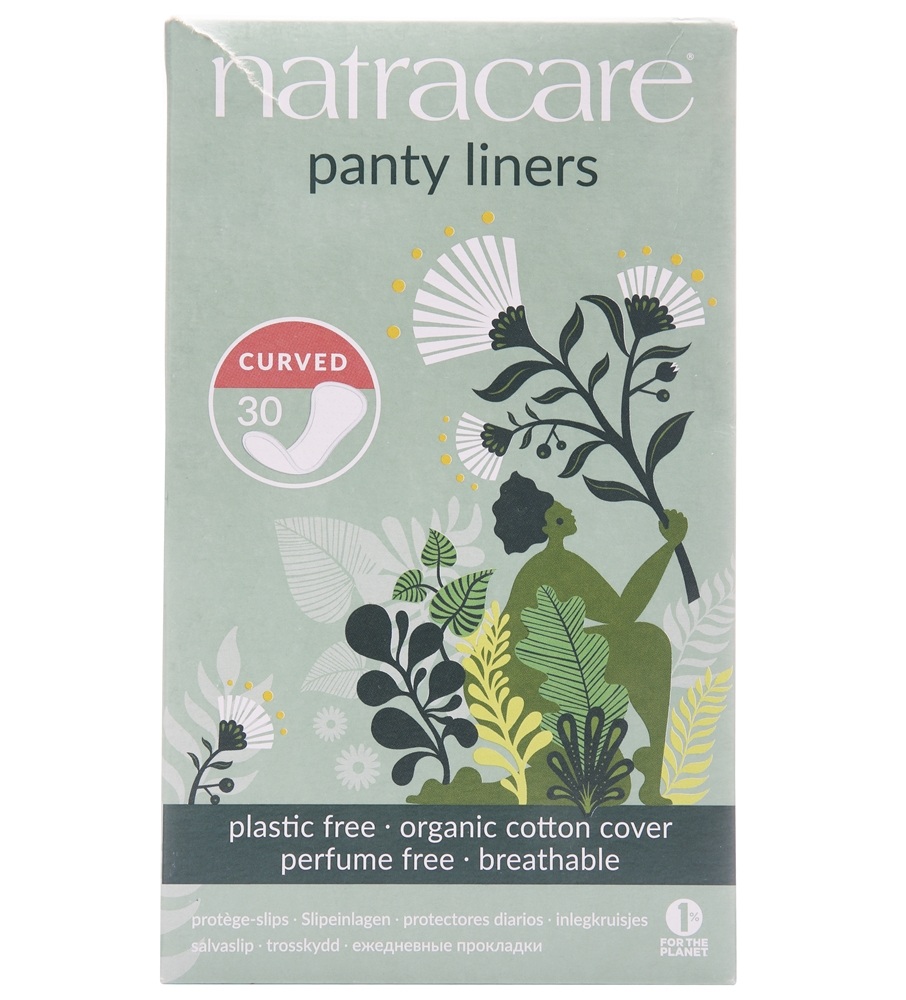 Natracare - Cotton Natural Panty Liners Curved - 30 Liner(s)