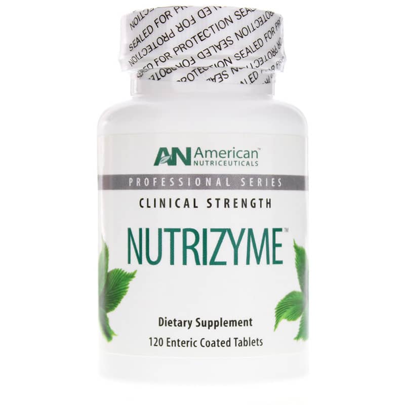 American Nutriceuticals Nutrizyme 120 Enteric Coated Tablets