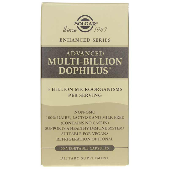 Solgar Advanced Multi-Billion Dophilus 60 Veg Capsules