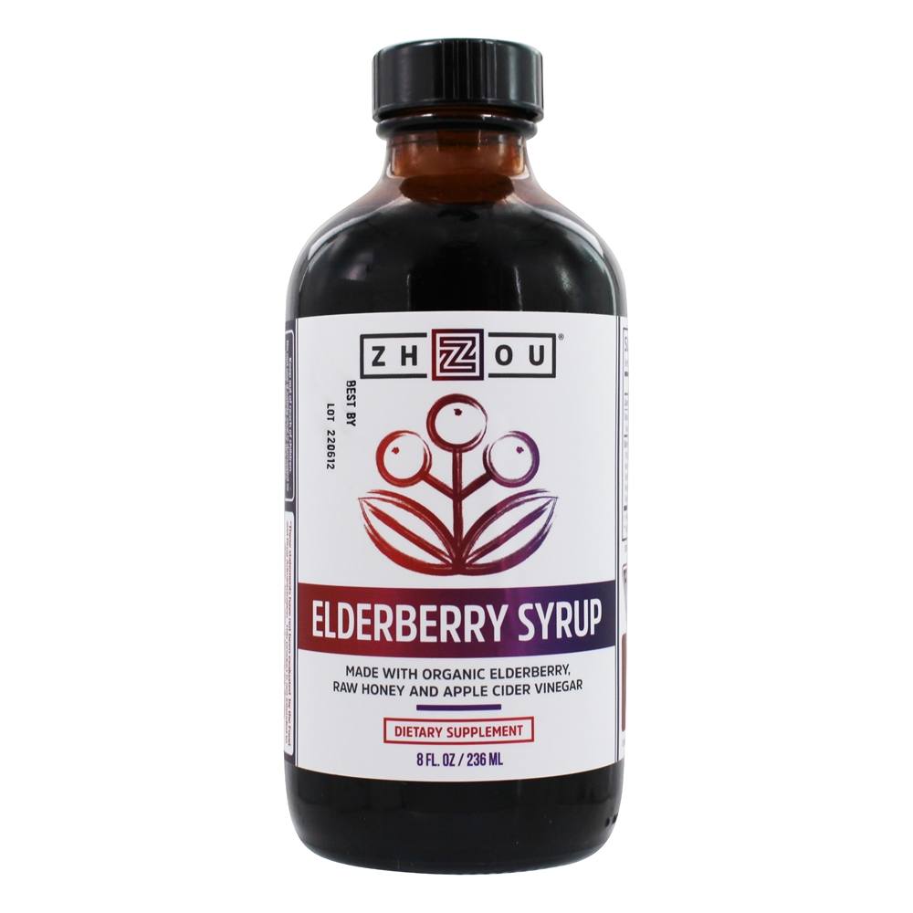 Zhou - Organic Elderberry Syrup - 8 fl. oz.