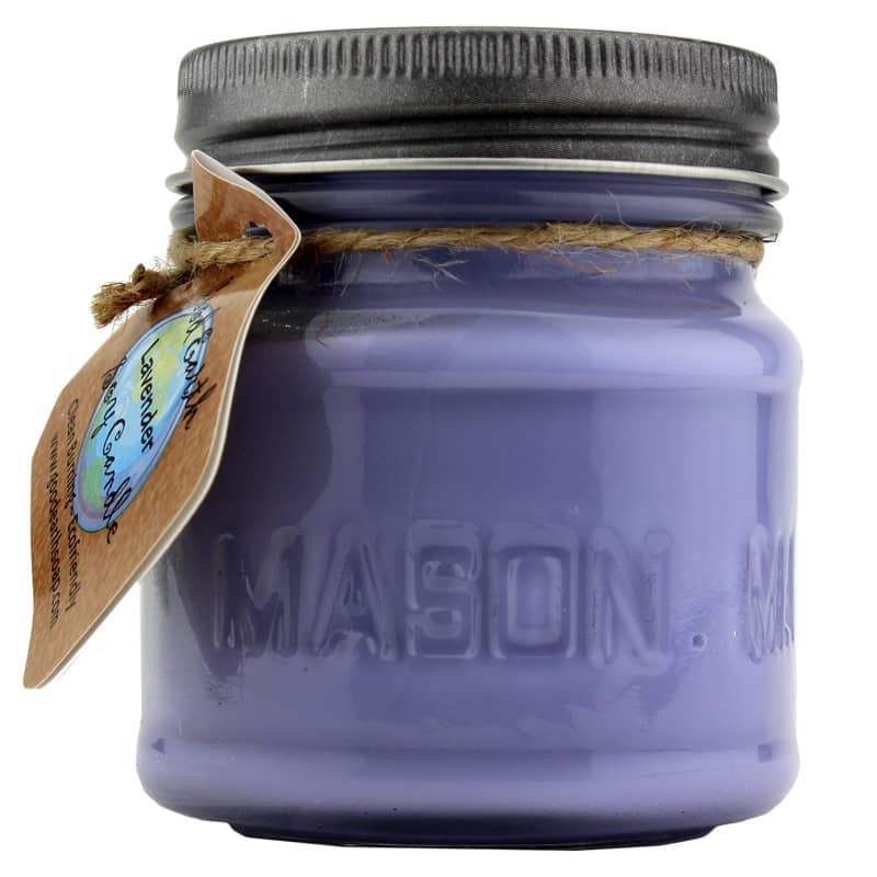 Good Earth Mason Jar Soy Candle Lavender 8 Oz 1 Piece(s)