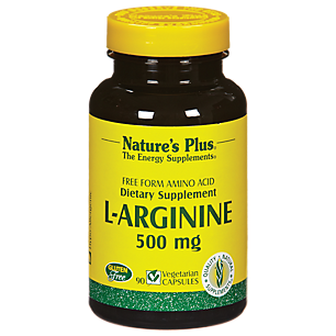 L-Arginine - Free Form Amino Acid - 500 MG (90 Vegetarian Capsules)