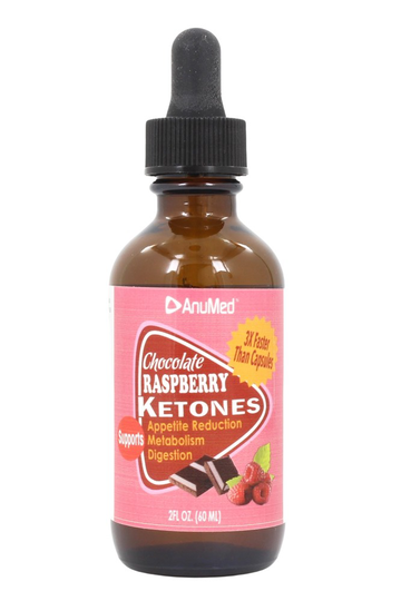 AnuMed - Raspberry Ketones Liquid Drops 200 mg. - 2 oz.