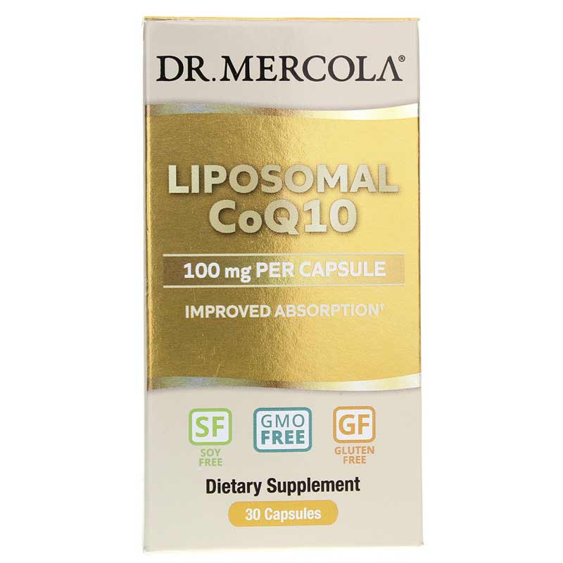 Dr. Mercola Liposomal CoQ10 100 Mg 30 Capsules