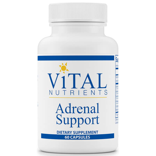 Vital Nutrients Adrenal Support 60 Capsules