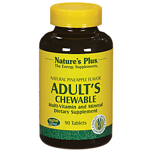 Multivitamin for Adults - Pineapple (90 Chewable Tablets)