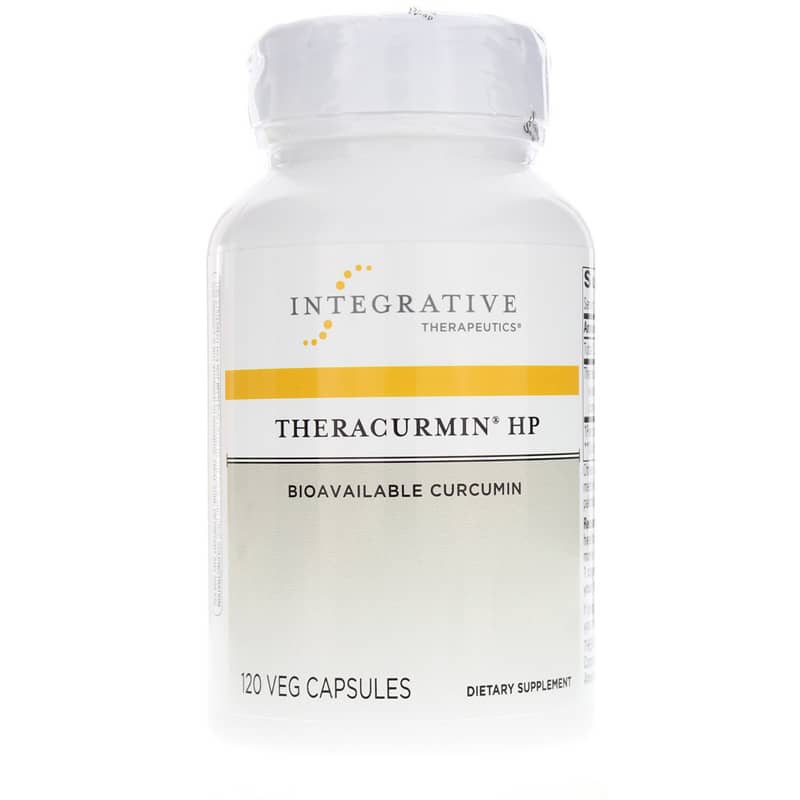Integrative Therapeutics Theracurmin HP Bioavailable Curcumin 120 Veg Capsules