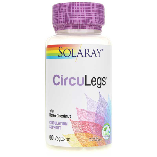 Solaray CircuLegs Horse Chestnut Special Formula 60 Veg Capsules