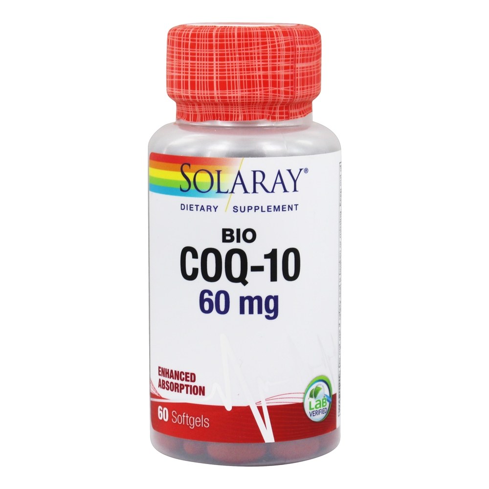 Solaray - Bio CoQ-10 60 mg. - 60 Softgels