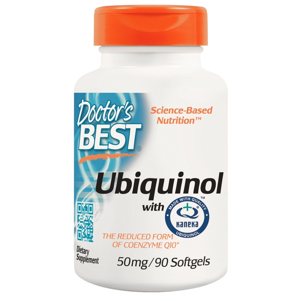 Doctor's Best - Ubiquinol featuring Kaneka's QH 50 mg. - 90 Softgels