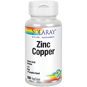 Zinc Copper - 50 MG / 2 MG (100 Capsules)