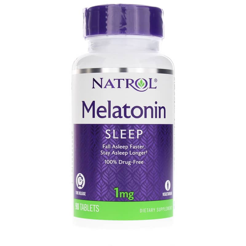 Natrol Melatonin 1 Mg Time Release 90 Tablets