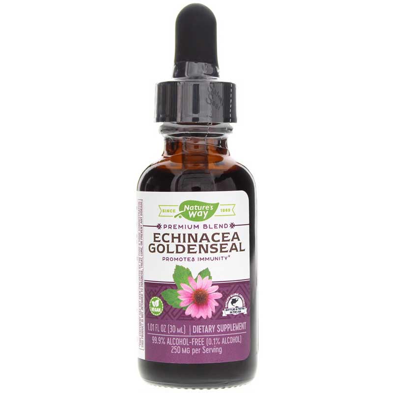 Natures Way Echinacea Goldenseal Liquid 1 Oz
