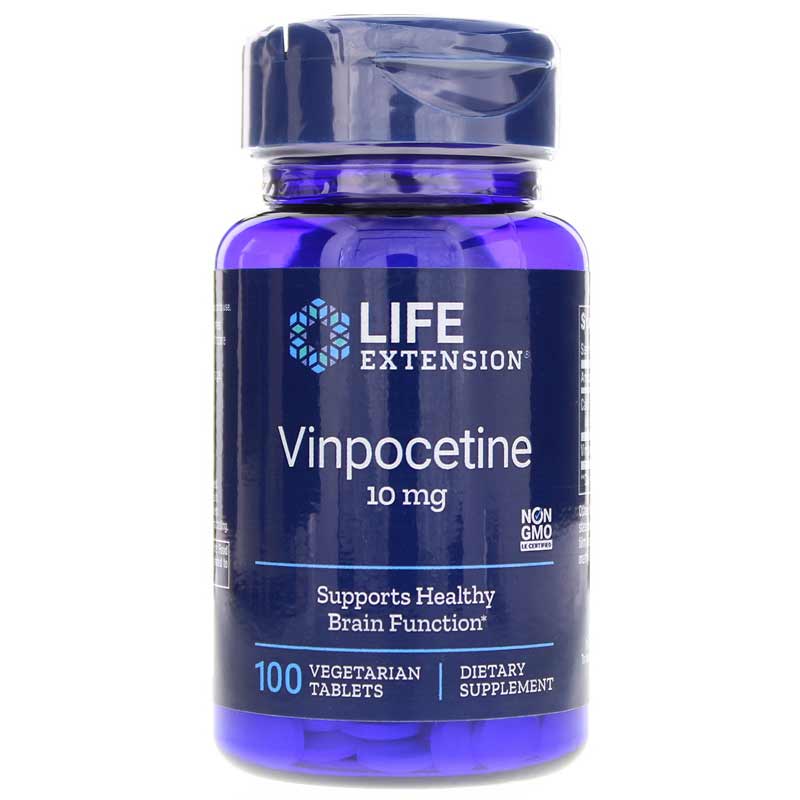 Life Extension Vinpocetine 10 Mg 100 Veg Tablets