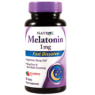 Advanced Melatonin - Fast Dissolve - Strawberry - 1 MG (90 Tablets)