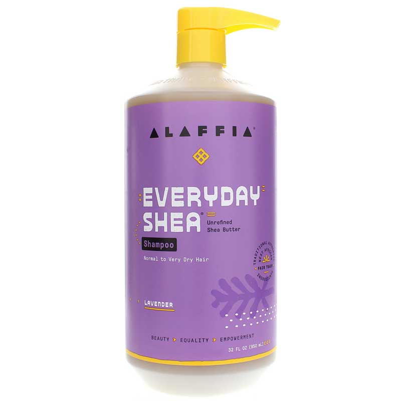 Alaffia Shampoo Everyday Shea Lavender 32 Oz