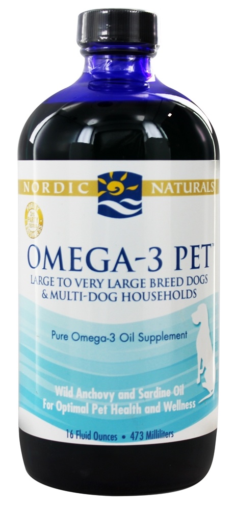 Nordic Naturals - Omega-3 Pet For Large & Very Large Breed Dogs & Multi-Dog Households - 16 fl. oz.