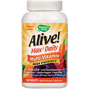 Alive! Whole Food Energizer Multivitamin (180 Tablets)