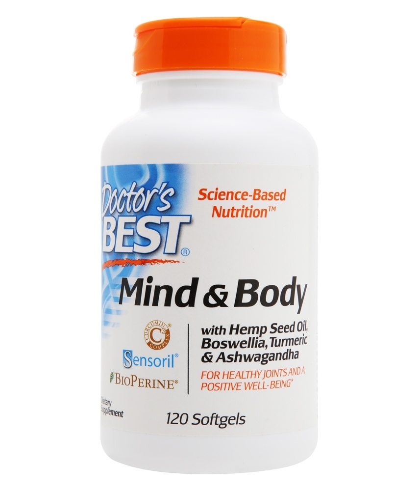 Doctor's Best - Mind & Body - 120 Softgels