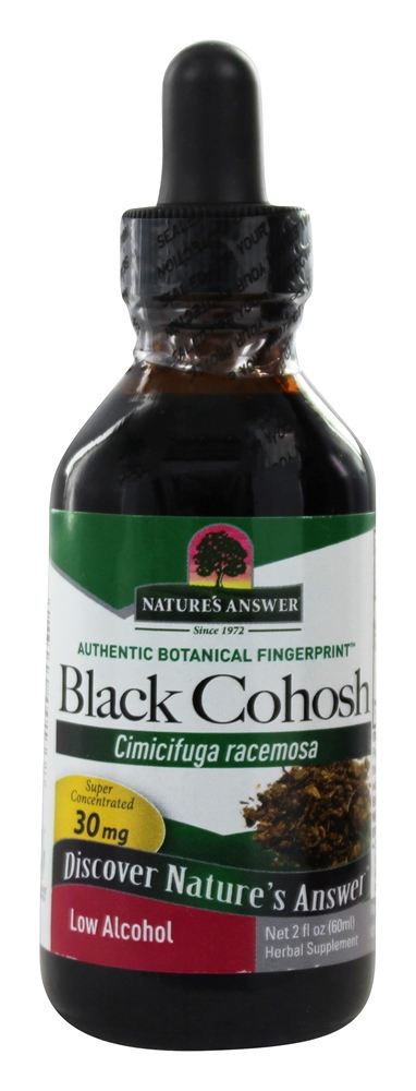 Nature's Answer - Black Cohosh Root Organic Alcohol - 2 fl. oz.