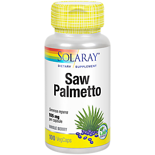 Organic Saw Palmetto - Excipient Free - 1,100 MG (100 Vegetarian Capsules)