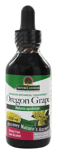 Nature's Answer - Oregon Grape Root Organic Alcohol - 2 fl. oz.