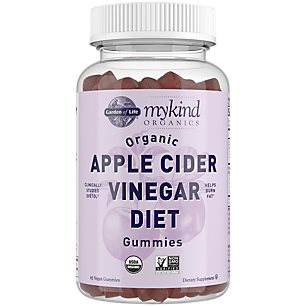 Organic Apple Cider Vinegar Diet Gummies with Svetol - Clinically Shown to Burn Fat (63 Gummies)