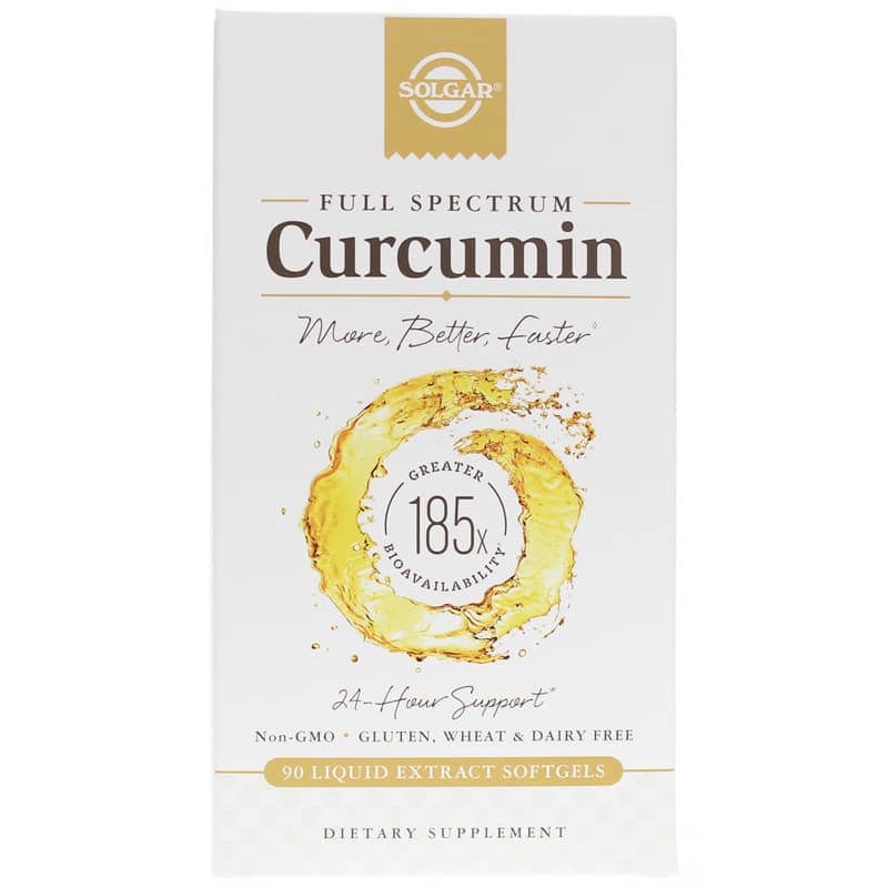 Solgar Full Spectrum Curcumin 90 Softgels