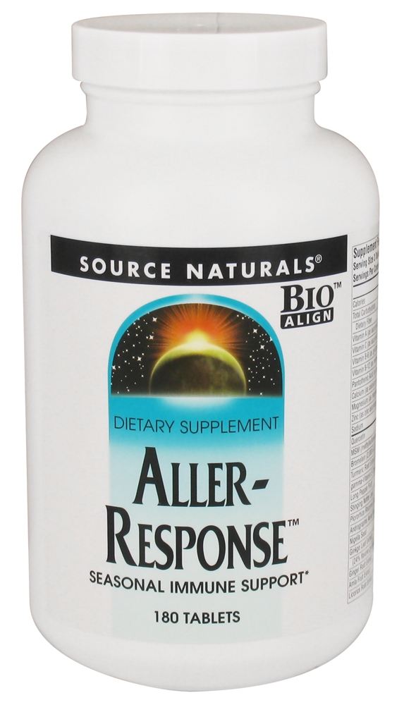 Source Naturals - Aller-Response - 180 Tablets