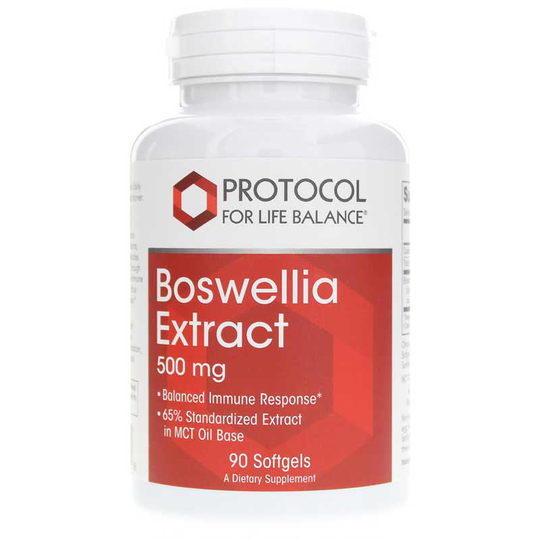 Protocol For Life Balance Boswellia Extract 500 Mg 90 Softgels