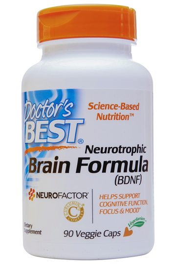 Doctor's Best - Neurotrophic Brain Formula - 90 Veg Capsules