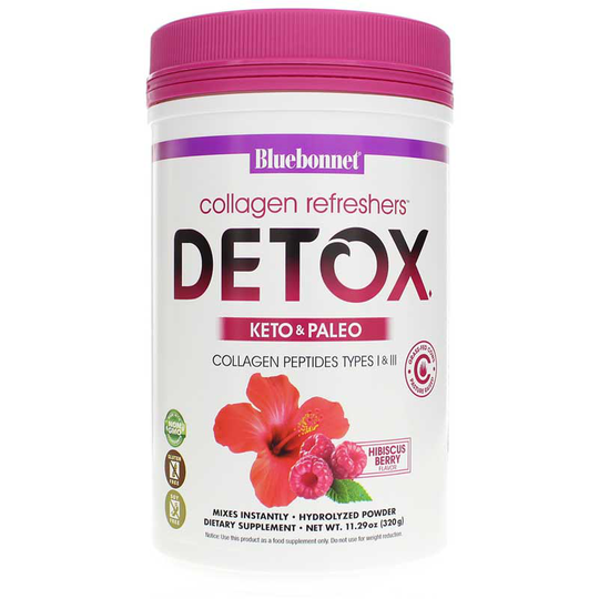 Bluebonnet Collagen Refreshers Detox Powder 11.29 Oz