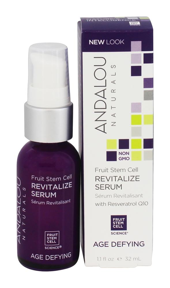 Andalou Naturals - Age Defying Revitalize Serum with Resveratrol Q10 - 1.1 fl. oz.