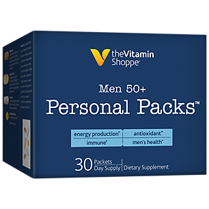 Men's 50+ Multivitamin Personal Packs (30 Single Serving Packets)