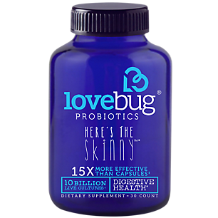 Here's the Skinny Probiotics for Digestive Health - 10 Billion (30 Tablets)