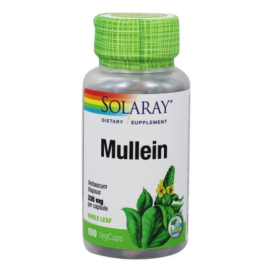 Solaray - Mullein 330 mg. - 100 Capsules
