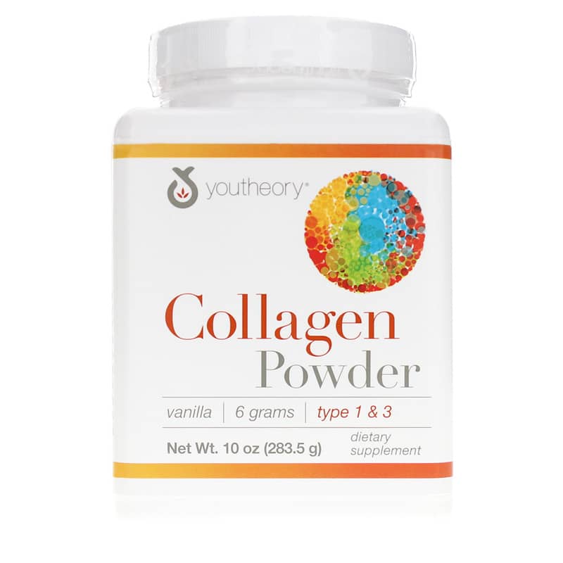 Youtheory Collagen Powder Vanilla Flavor 10 Oz