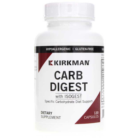 Kirkman Carb Digest 120 Capsules