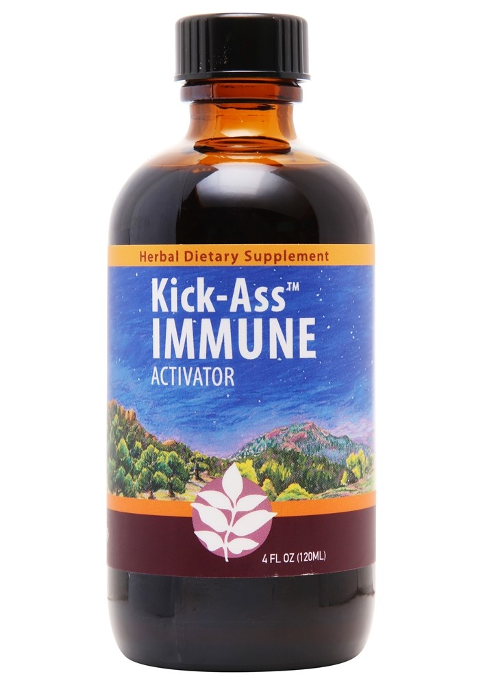 WishGarden Herbs - Kick-Ass Immune Activator Spray - 4 fl. oz.
